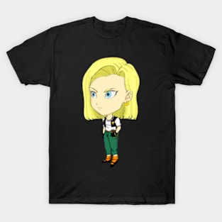 Android 18 Chibi T-Shirt